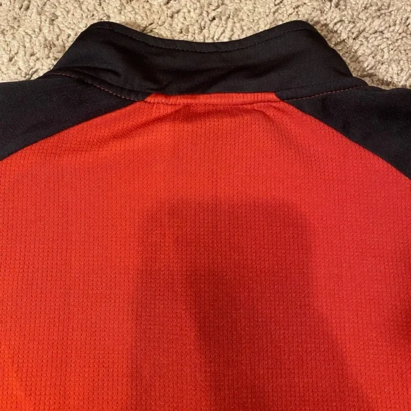 Alabama Crimson Tide GEN2 Quarter Zip Pullover Red Black Long Sleeve Mens Medium - Picture 8 of 9